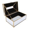 Household Mirror Surface Tissue Box Living Room Makeup Tissue Napkin