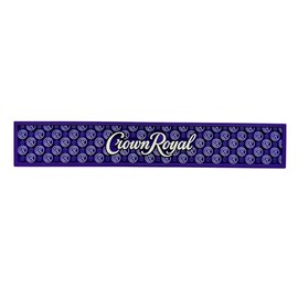 Crown Royal Estate Series Bar Mat - Royal Purple Bottle Logo - 2025 Limited Edition