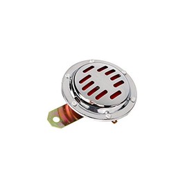 Fez Horn 6 V with Holder ø 100 mm with Chrome Bezel for MZ ES, TS, AWO