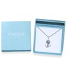 PARYFO Cross Necklace for Men 925 Sterling Silver Nail Cross