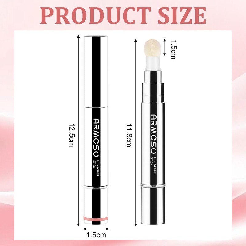 AOOHA Liquid Blush Wand,Blush Beauty Wand,Soft Cream Blush Tint