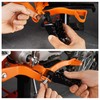 WEIYINGSI Dirt Bike Foot Pegs, Motorcycle Footpegs Pedals for 50CC