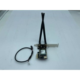 Intel AC 9560 PCIE Wifi Card WiFi 5 Bluetooth 5.0 w/Antennas & Cable Windows 11