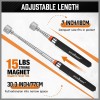 HORUSDY 5-PIECE Magnetic Pickup Tools Set, Includes 15LB, 10LB, 3LB,