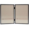 Lawrence 660057D 5x7 Hinged Double Simply Black Picture Frame