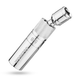 WORKPRO 5/8" Magnetic Spark Plug Socket with Magnetic Design, Swivel Thin Wall Spark Plug Socket, 3/8" Drive x 4" Total Length, 360 Degree Swivel, 12 Point