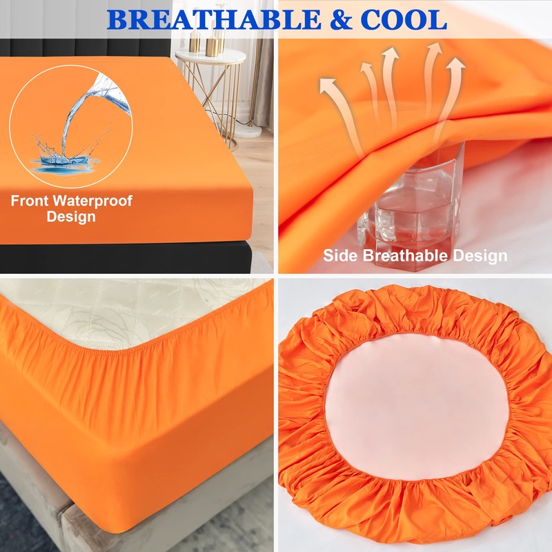 Waterproof Mattress Protector Small Double 4ft x 75" Mattress Protector