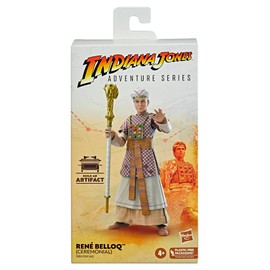 Indiana Jones Hasbro and The Raiders of The Lost Ark Adventure Series René Belloq (Ceremonial) Toy,6-Inch Action Figures,4 and Up