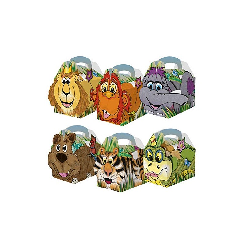 30 Animal Themed Food Boxes Picnic Carry Meal Box Kids