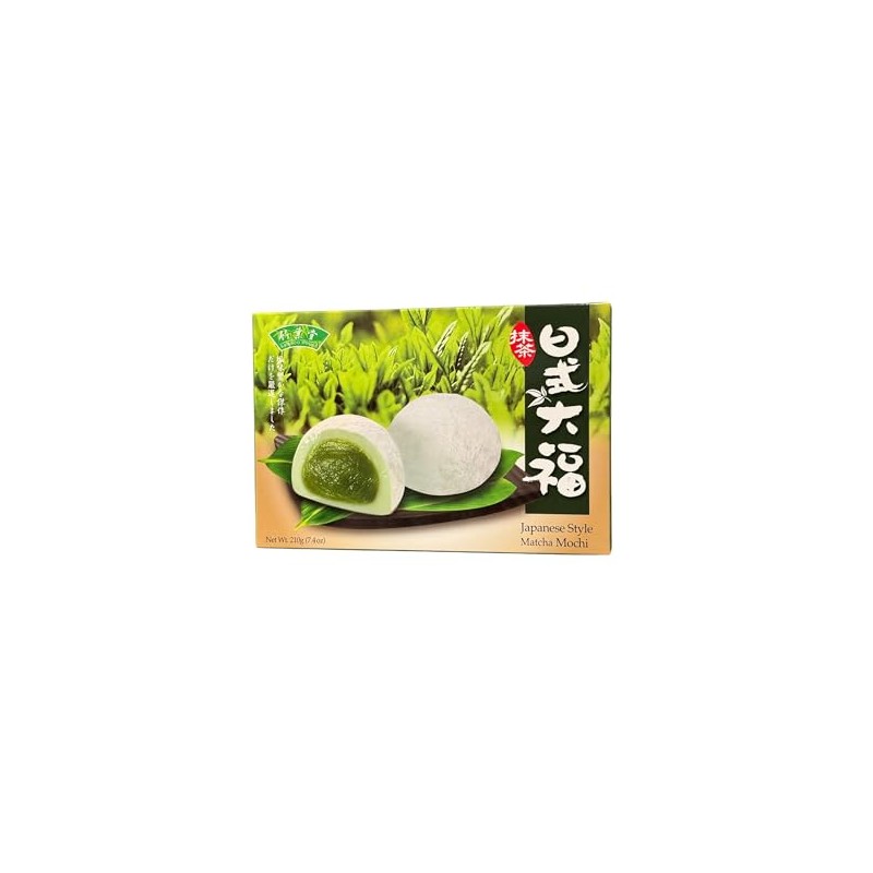 Japanese Mochi Sweet Rice Dessert (1 PACK, MATCHA MOCHI)