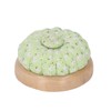 2PCS Sewing Pin Holder Magnetic Button Pumpkin Shape Sewing Needles