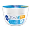 NIVEA Crema Facial Hidratante 5 En 1 Cuidado Nutritivo (200 ml), crema de sensación ligera y rápida absorción 24 horas de humectación sin sensación grasosa