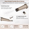 Arvile Dual Ended Freckle Pen, 2 in 1 Microblading Freckle