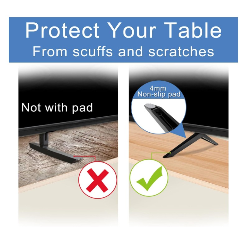 Dinghosen TCL Roku Smart TV Base Stand Legs for 28-65