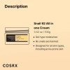 COSRX Snail Mucin 92% Cream Face Moisturizer Acne-Prone Dry Sensitive