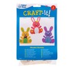 Baker Ross Wooden Rabbit Stand (6 Pack) - Kids Crafts
