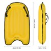 Inflatable Surfing Board with Handles Surfing Body Board Folding Beach
