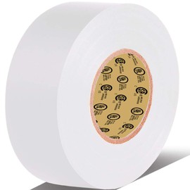 LYLTECH White Electrical Tape, 66 feet x 3/4 inch x 7 mils-600V,Pass UL/CSA Certification. Waterproof,Flame Retardant,Strong Adhesive, 14℉ to 176℉(White)