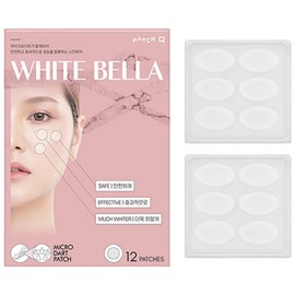 Patch Q White Bella freckle patch, age spots, freckles, blemishes, black spots removal needle patch, 12 pieces, 1 piece / 패치큐 화이트벨라 기미패치 검버섯 주근깨 잡티 흑자 제거 니들 패치, 12개입, 1개