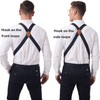 LazarsSpace - Tirantes para hombre, resistentes para grandes y altos