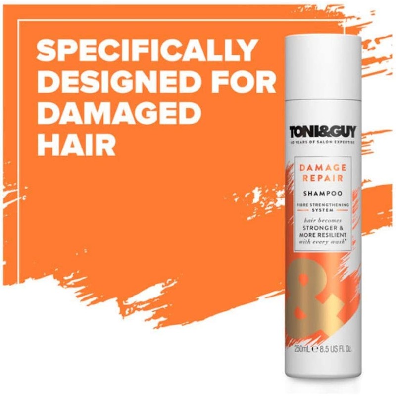 Toni & Guy Shampoo for Damaged Hair, 8.5 oz