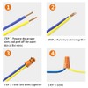 330 Pcs Wire Connectors Nuts Kit - Electrical Twist Wiring