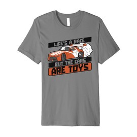 Life's A Race But The Cars Are Toys Minicar Slot Car Slot Car Premium T-Shirt