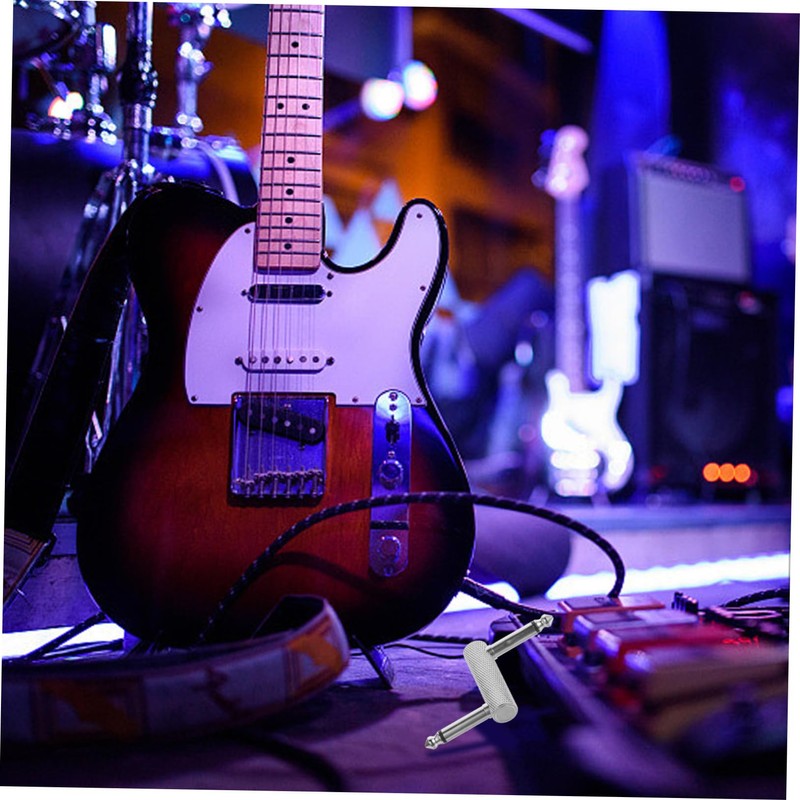 Levemolo Guitar Supplies Guitar Effect Pedal Adapter Metal Connectors Pedal