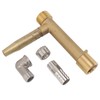 Brass Quick Coupler Valve Quick Insert Water Access Tool Garden
