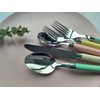 Exzact Besteck-Set, 20-teilig, Edelstahl, Pülmaschinenfest, Bunt gemischt