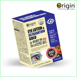 See detailed page [GR] Origin Eye Lutein & Astaxanthin Gold 500mg / [GR] 오리진 눈 루테인 앤 아스타잔틴 골드 500mg x 30캡슐 황반건강 눈피로회복 눈건강보충제 아스타잔틴골드 시력개선 블루라이트차단 루테인비타민A 건강기능식품 선물추천