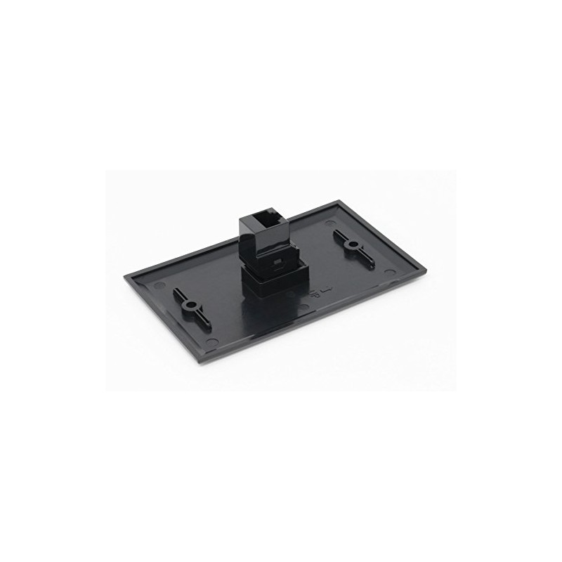 RiteAV 1 Gang 1 Port Cat6 Wall Plate - Black