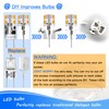 Heifymi Dimmable G8 LED Light Bulbs 3W Equivalent 20W 25W