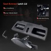 Daposhac Center Console Jump Seat Armrest Lid Latch Fit for