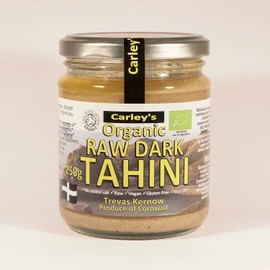 Carleys Econ Org Raw Dark Tahini 425g