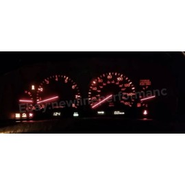 newlineperformanceLED Red Cluster Led Bulb Kit for Lexus SC300 SC400 1992-1996