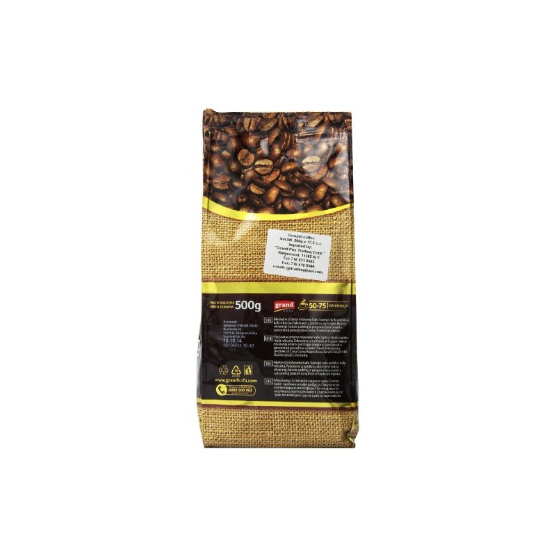 Grand Ground Coffee, Gold, 17.5 Ounce