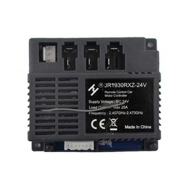 JR1930RXZ-24V Control Box Receiver Match 2.4G Bluetooth Remote Control, Mainboard Motherboad Accessories Kids Ride On Car Circuit Board Replacement Parts