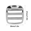 10pcs 1 Inch Metal Buckle Slider Adjustable Zinc Alloy Buckles