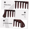 Baluue Sandalwood Massage Comb Wide Tooth Hairdressing Tool for Scalp