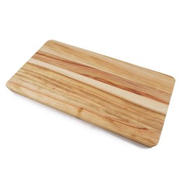 BOUMBI Fragrant Camphor Laurel Wood Cutting Board with beleved edge(17.32x9.84x1 inches) Large