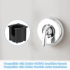 10pcs Shower Faucet Handle Insert, Plastic Shower Handle Replacement Parts