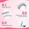 Diy Extensiones Pestanas, Pestañas De Torre De Cómic 8-15mm