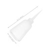 Hohopeti 6 Pcs Plastic Glue Applicator Bottles for Precise Dispensing