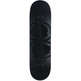 Krooked Eyes Skateboard Deck - Black - 8.50"