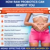 Wholesome Wellness Organic Raw Probiotics 100 Billion CFU, Dr Formulated