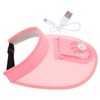 LIFKOME 1pc Creative Visor Fan with Cooling Feature Uv Cap