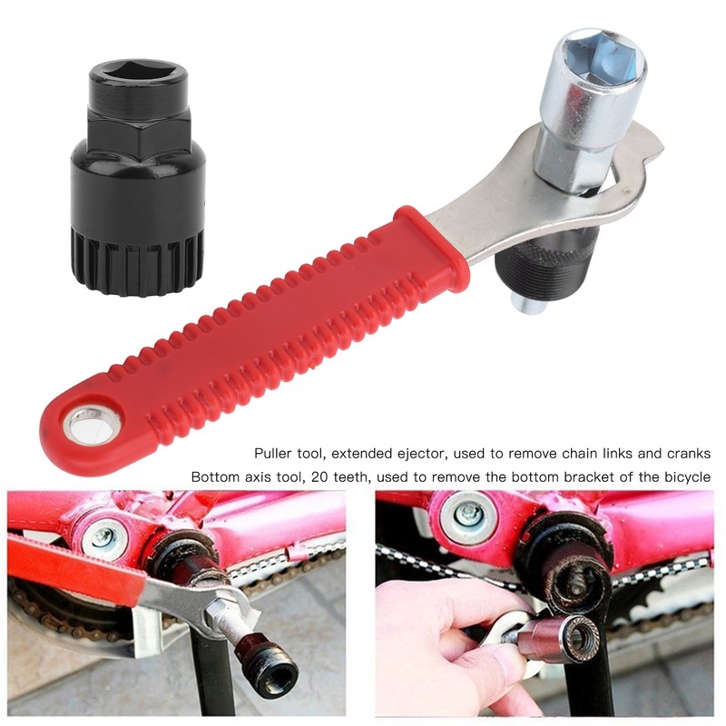 Bicycle Repair Tool Kit Hex Wrench Chain Breaker Bottom Bracket