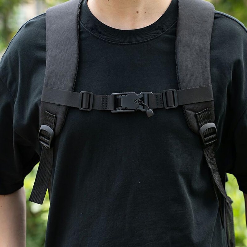 DraCra Backpack Chest Strap Add on with Magnetic Quick Release
