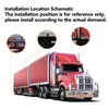 24V Truck Back Up Alarm 120DB Backup Radar Voice Alarm